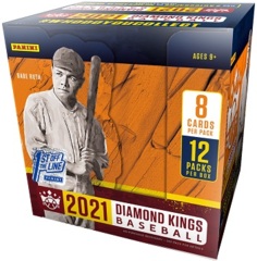 2021 Panini Diamond Kings Baseball Hobby Box FOTL (First Off The Line)